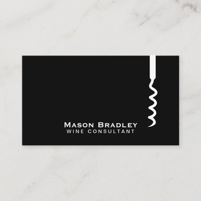Cartão De Visita Vinho | Corante II (Frente)
