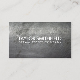 Cartão De Visita Vintage de metal