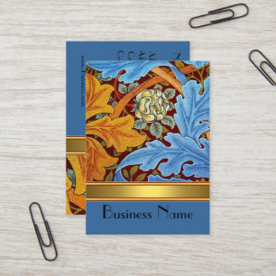 Cartão de visita Vintage Impressão William Morris 