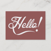 Vintage Marsala - olá!