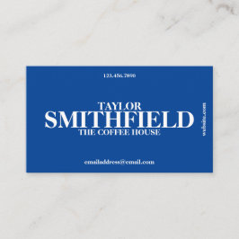 Cartão De Visita Vintage Movie Poster inspirado