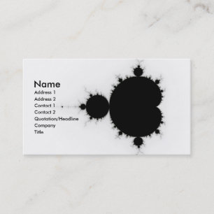 Cartão De Visita Viratarupa - Arte Fractal