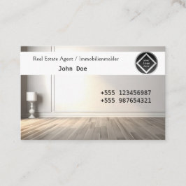 Cartão De Visita Visitenkarte Immobilienmakler Raumausstatter etc