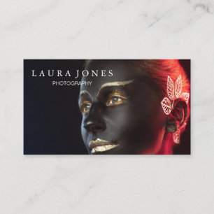 Cartão De Visita Visor de Lente da Câmara Profissional Fotografia