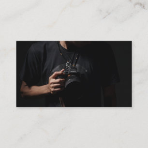Cartão De Visita Visor de Lente da Câmara Profissional Fotografia