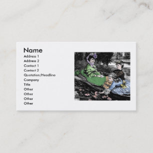 Cartão de visita vitoriano