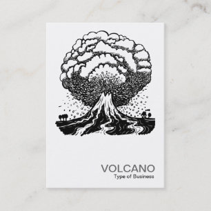 Cartão De Visita Vulcão
