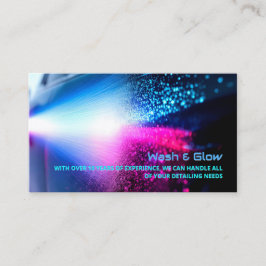 Cartão De Visita Wash do carro QR