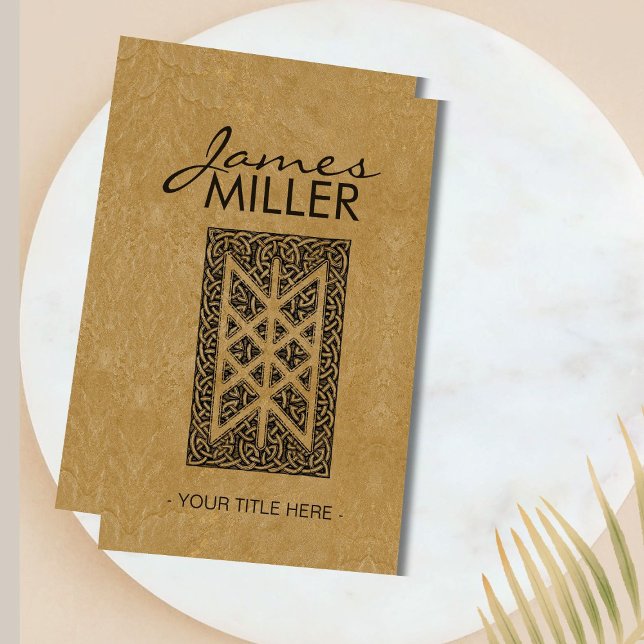 Cartão De Visita Web of Wyrd - A Matriz do Destino (Criador carregado)