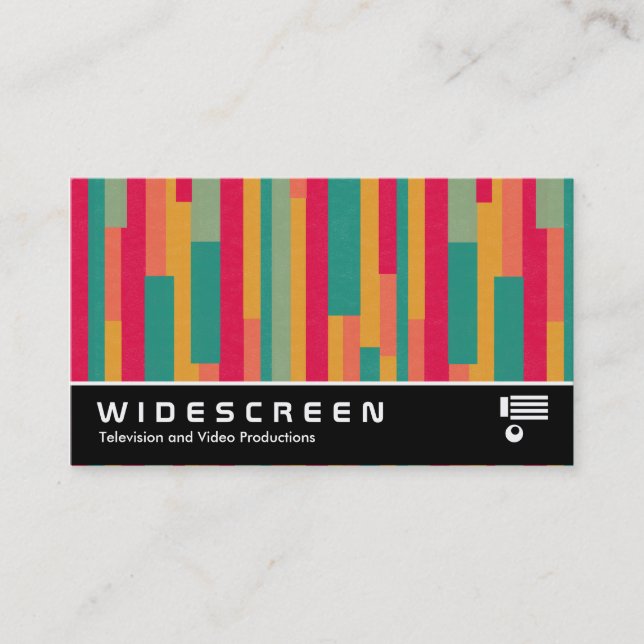 Cartão De Visita Widescreen 0426 - Abstrato 240113 (Frente)
