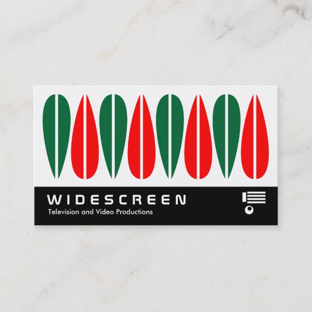 Cartão De Visita Widescreen 0452 - Folhas Retroativas 03 (Frente)