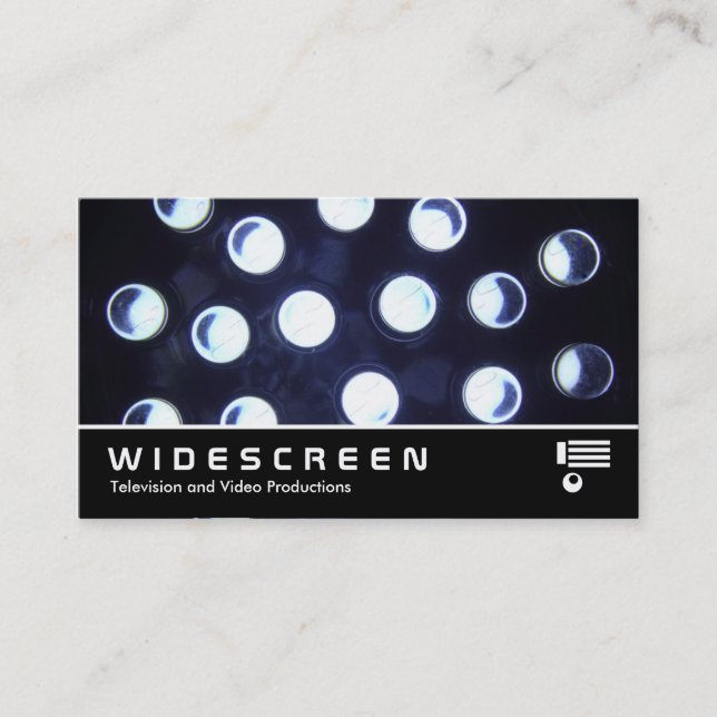 Cartão De Visita Widescreen 0467 - LED light (Frente)