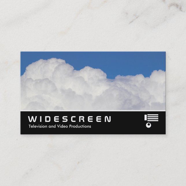 Cartão De Visita Widescreen 0477 - Cumulus Cloud II (Frente)