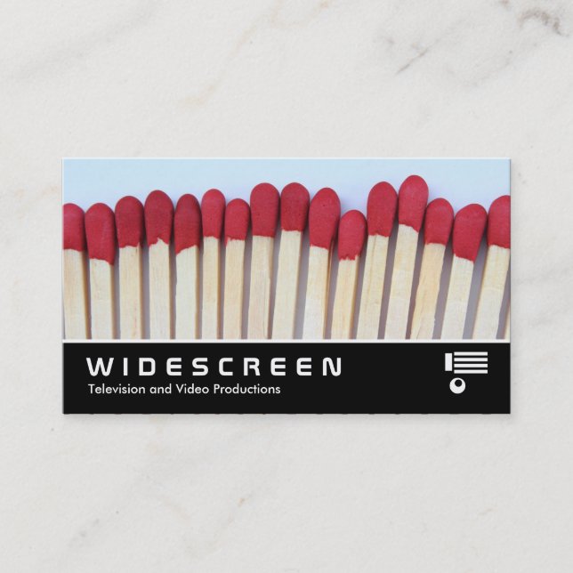 Cartão De Visita Widescreen 0491 - Corresponde a 03 (Frente)