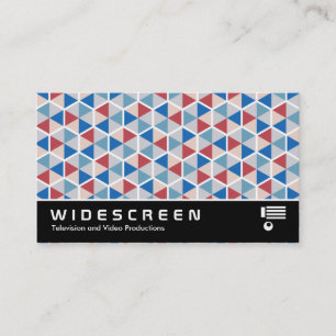 Cartão De Visita Widescreen 0514 - Padrão Hexágono 05