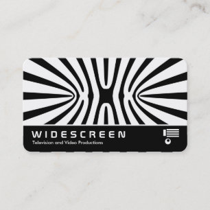 Cartão De Visita Widescreen 0536 - Abstrato Fractal HC 140717