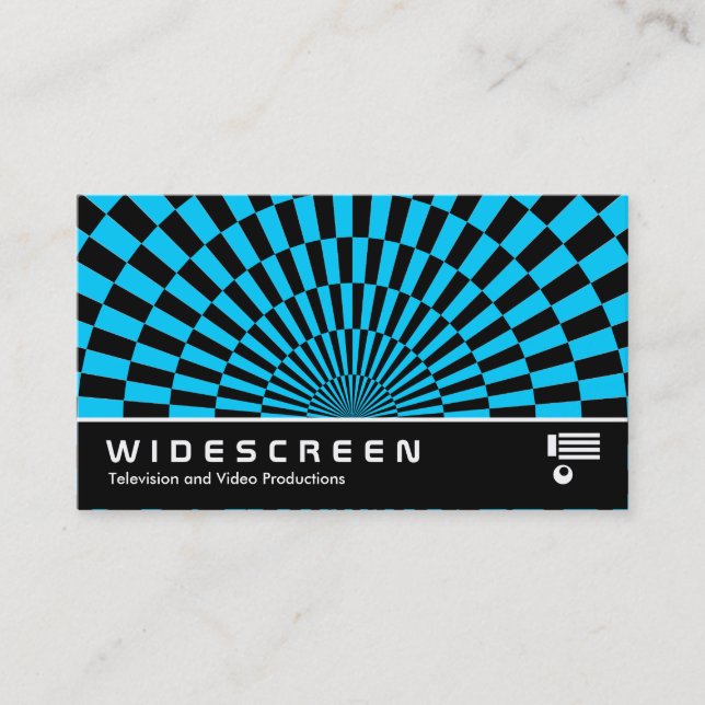 Cartão De Visita Widescreen 195 - Art Deco (Frente)