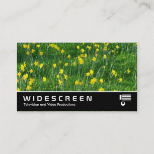 Cartão De Visita Widescreen 205 - Daffodils/Narciso