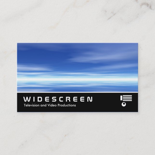 Cartão De Visita Widescreen 276 - Reflexões (Frente)