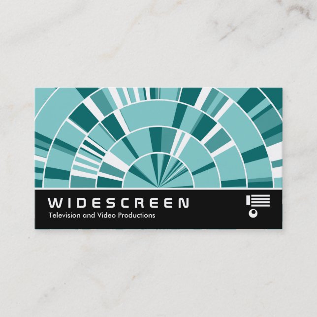 Cartão De Visita Widescreen 310 - Pi Rays 05 (Frente)