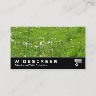 Cartão De Visita Widescreen 326 - Prado de Dente-de-Leão 02