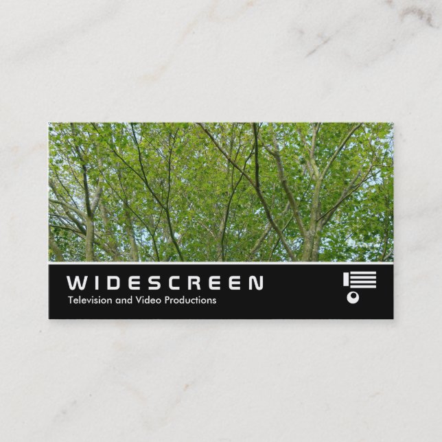 Cartão De Visita Widescreen 352 - Maple Japonês (Frente)