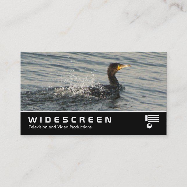 Cartão De Visita Widescreen 359 - Cormorant (Frente)