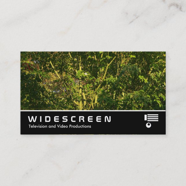 Cartão De Visita Widescreen 378 - Japonês Branches V (Frente)