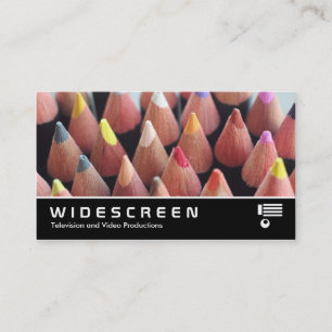 Cartão De Visita Widescreen 417 - Lápis de cor