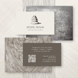 Cartão De Visita Wilderness Adventure Guide