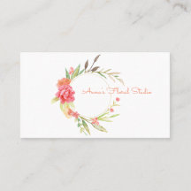 Wreath Floral de Aquarela