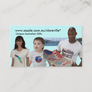 Cartão De Visita www.zazzle.com.au/clareville*