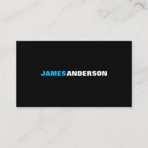 Cartão De Visita X preto