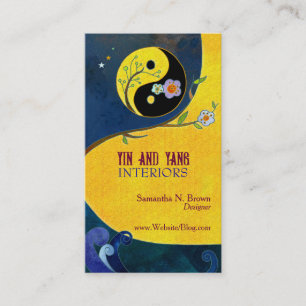 Cartão De Visita Yin e Yang Interior Design