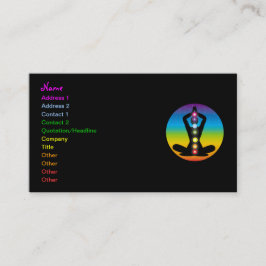 Cartão De Visita Yoga