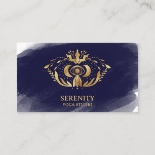 Cartão De Visita Yoga Holística Celestial