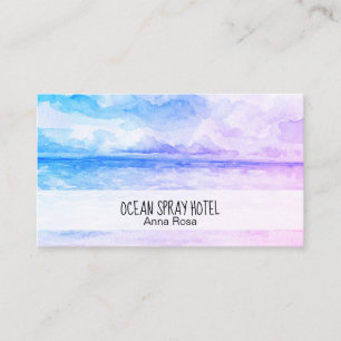 Cartão De Visita *~* Yoga Sea Ocean Sunset Mindthing