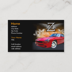 Cartão De Visita Z legendário