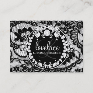 Cartão De Visita zebra de 311-Lace de Luxe Circque D