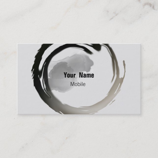 Cartão De Visita Zen Sketch (Frente)