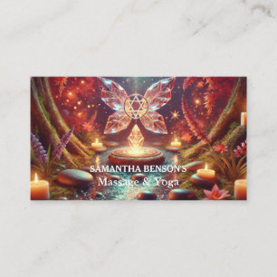 Cartão De Visita Zen Stones Massage Therapist