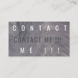 Cartão De Visita Zwissl contacta-me cinza de Adresscard