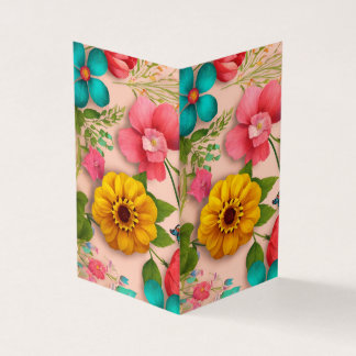 Cartão de Visitas Folha Dupla