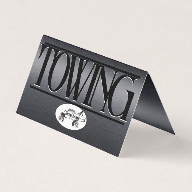 Cartão de Visitas Folha Dupla (Traseira)