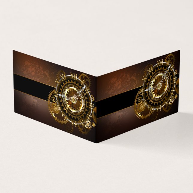 Cartão de Visitas Folha Dupla (Exterior)