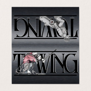 Cartão de Visitas Folha Dupla