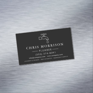 CARTÃO DE VISITAS MAGNÉTICO