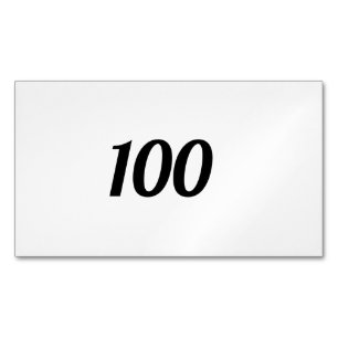 CARTÃO DE VISITAS MAGNÉTICO 100