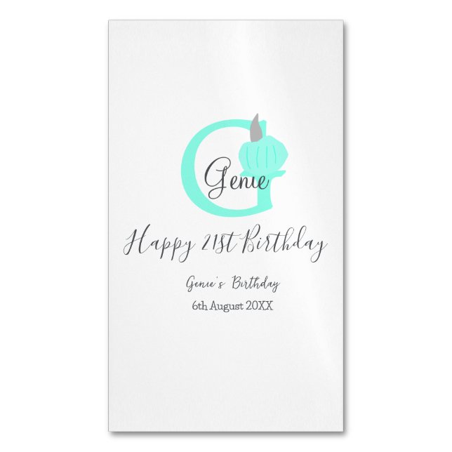 Cartão De Visitas Magnético Abóbora verde outono 211 cinza pastel (Frente Vertical)