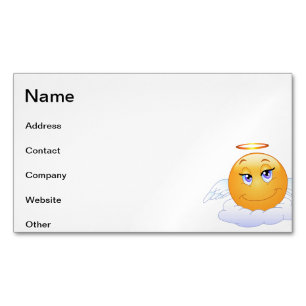 Cartão De Visitas Magnético Angel